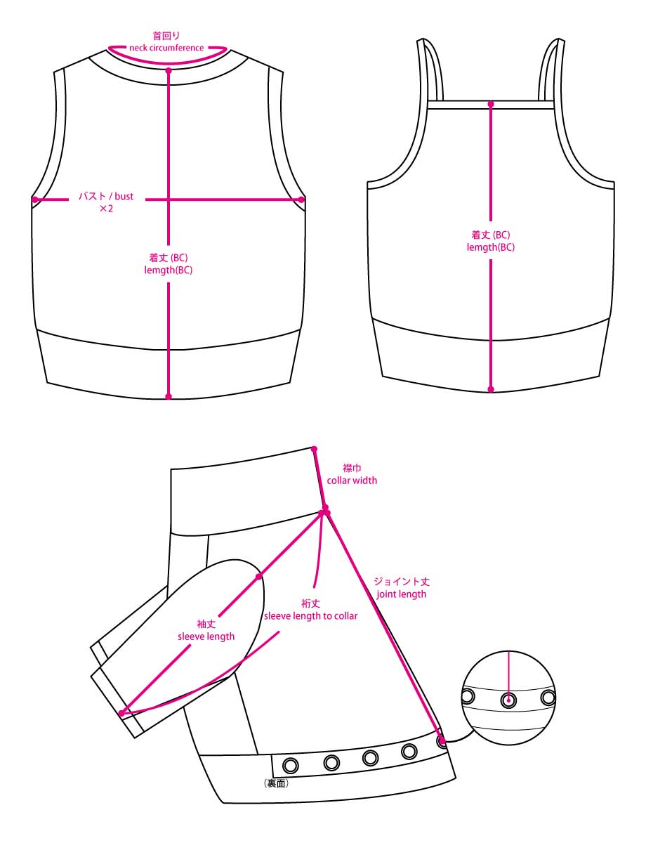 デワン サイズ表
