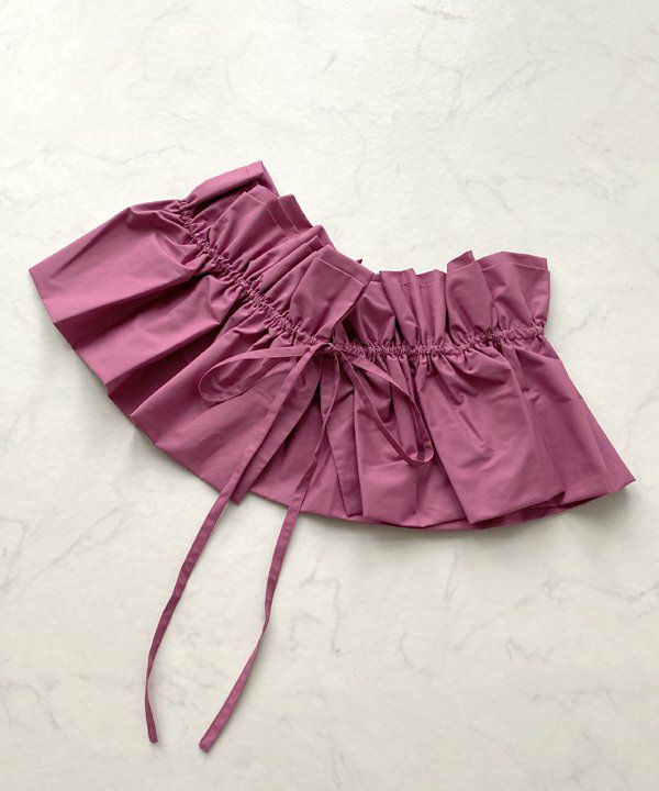 マルチwayフリル付け襟 | AS KNOW AS オンラインショップ