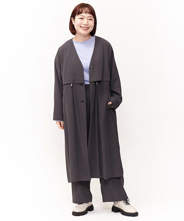 【A Pote様】極美品♥アズノウアズオオラカ スプリング コート 洗える おしゃれしてスッキリCO | AS KNOW AS オンラインショップ