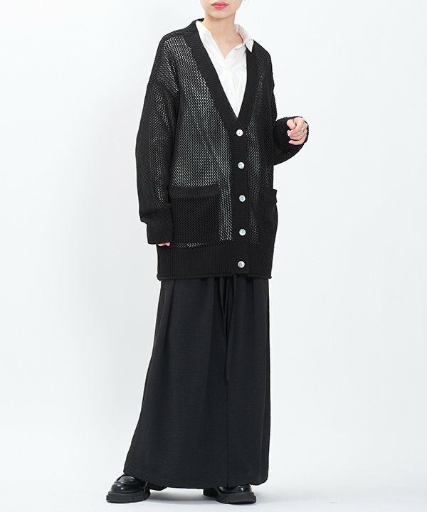メッシュでVカーディガン | AS KNOW AS オンラインショップ