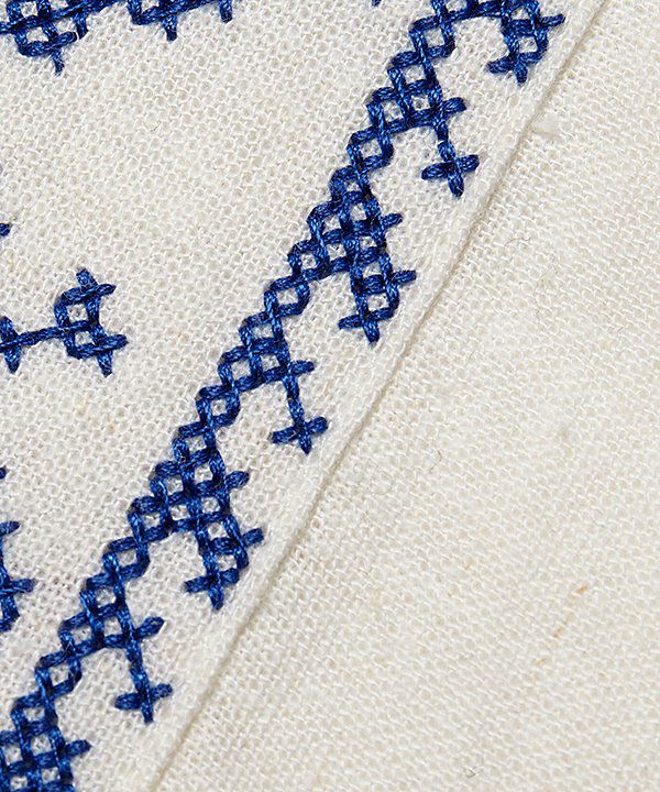 ペタペタ刺繍たっぷりOP | AS KNOW AS オンラインショップ