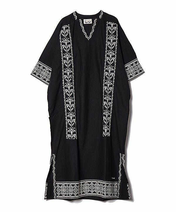 ペタペタ刺繍たっぷりOP | AS KNOW AS オンラインショップ