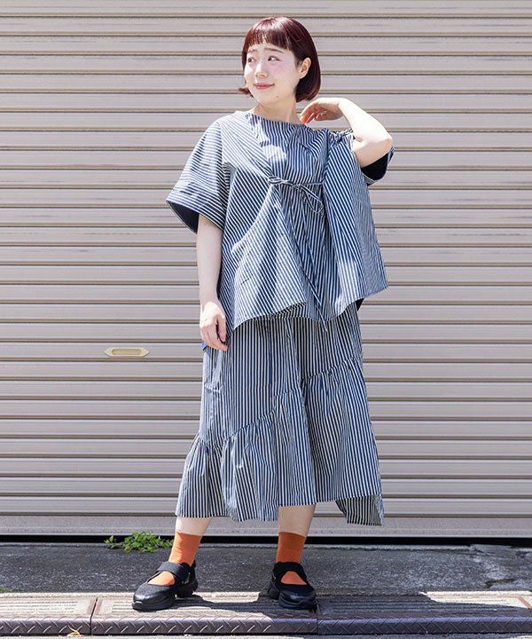 新品未使用　AS KNOW AS olaca 柄もプリーツもMIXSK 柄もプリーツもMIXSK | AS KNOW AS オンラインショップ