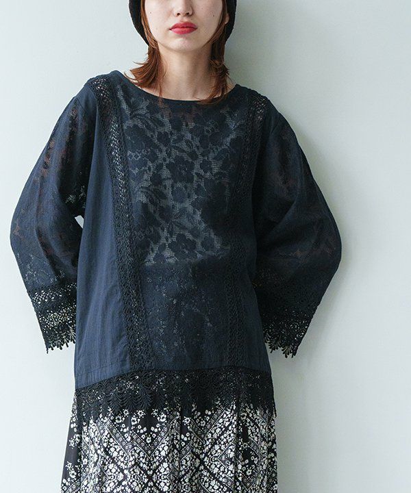 ✧✧✧ レースご案内 ✧✧✧ No.7　黒レース レースレースだらけOP | AS KNOW AS オンラインショップ