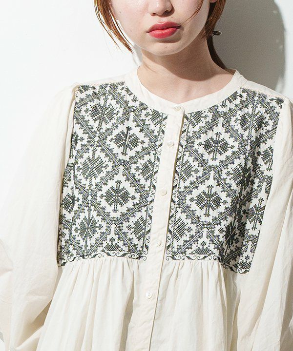 クロススティッチ刺繍OP | AS KNOW AS オンラインショップ