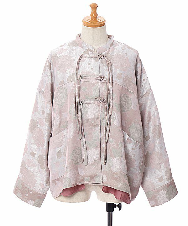 2025aw エステルオーガンジー チャイナジャケット 2025-26AW 刮目するチャイナブラウス #hazama_fashion