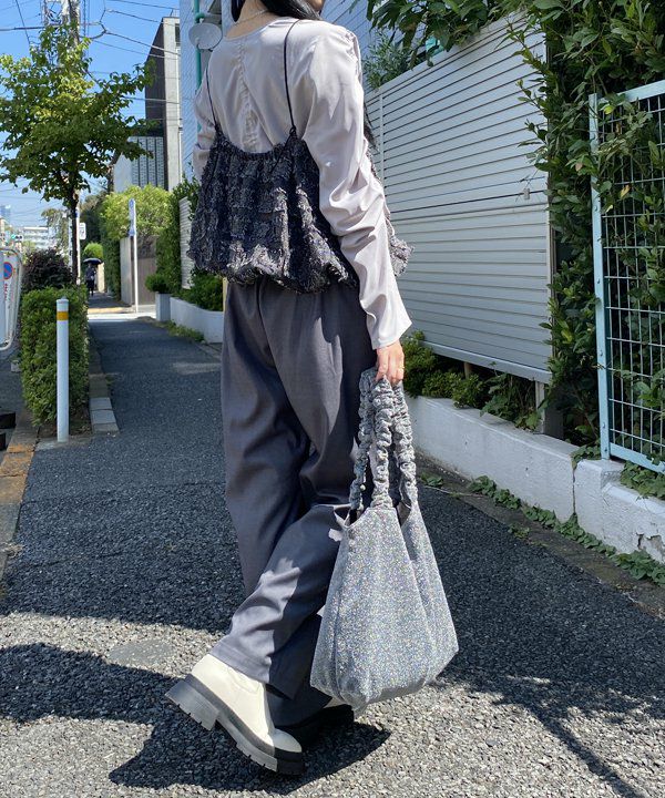 バルーンキャミビスチェ | AS KNOW AS オンラインショップ