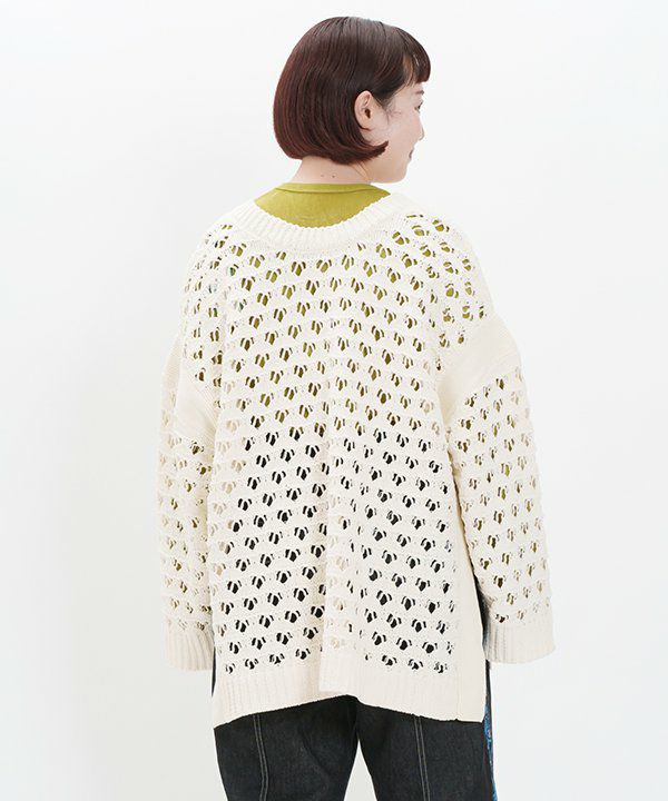 すかしてモールニットPO | AS KNOW AS オンラインショップ