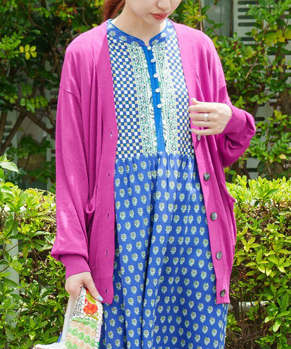 洗えてサラっとVカーデ | AS KNOW AS オンラインショップ