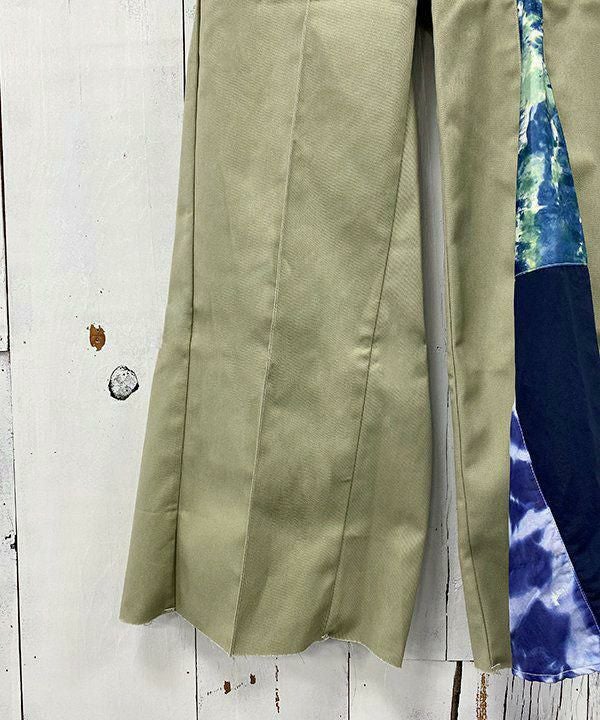 No.660【glossy coated pants】再構築 リメイク フレア N6660 | New Look Sewing Pattern Misses' High Waisted Flared Pants
