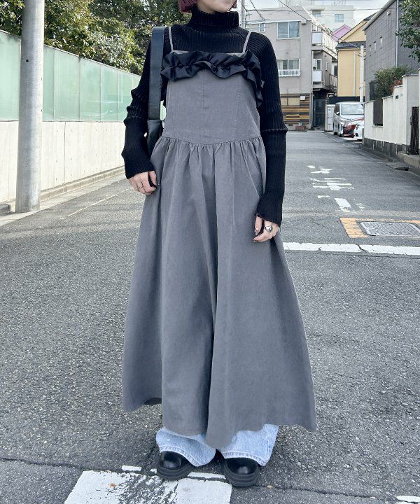 ピロピロついたワンピース | AS KNOW AS オンラインショップ