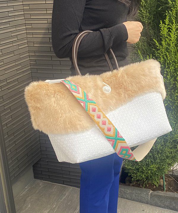 ファーカゴバッグL | AS KNOW AS オンラインショップ