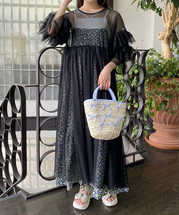 チュールフリスリーブOP | AS KNOW AS オンラインショップ