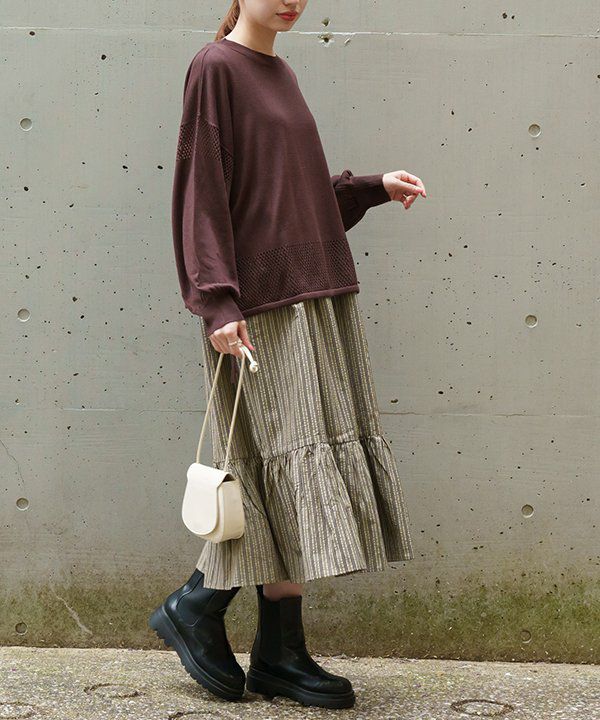 ストラニットsetワンピ | AS KNOW AS オンラインショップ