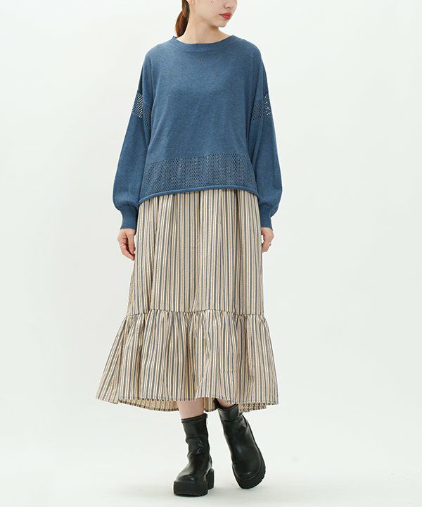 ストラニットsetワンピ | AS KNOW AS オンラインショップ