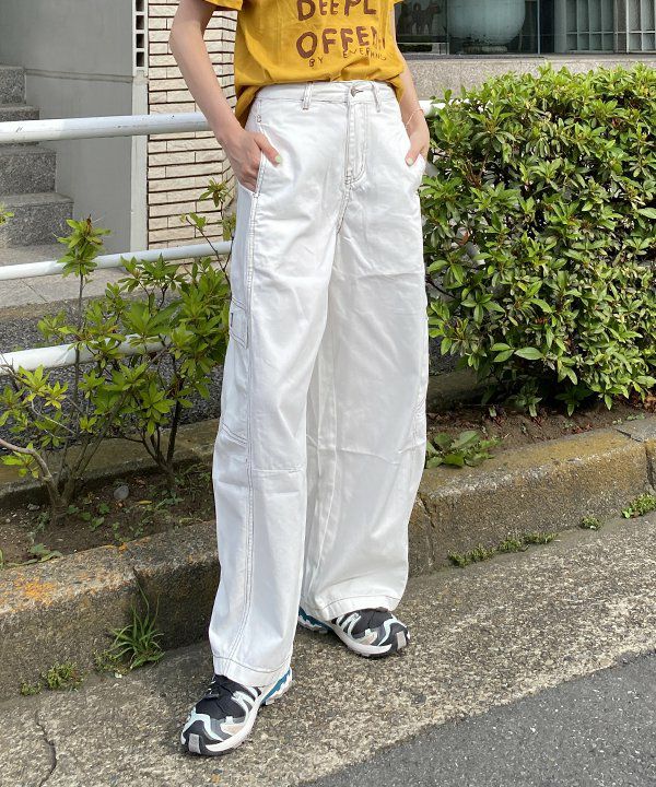 ステッチ際立つカーゴPT | AS KNOW AS オンラインショップ