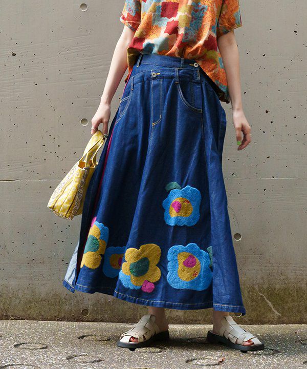 幸せ咲くAS花スカート | AS KNOW AS オンラインショップ