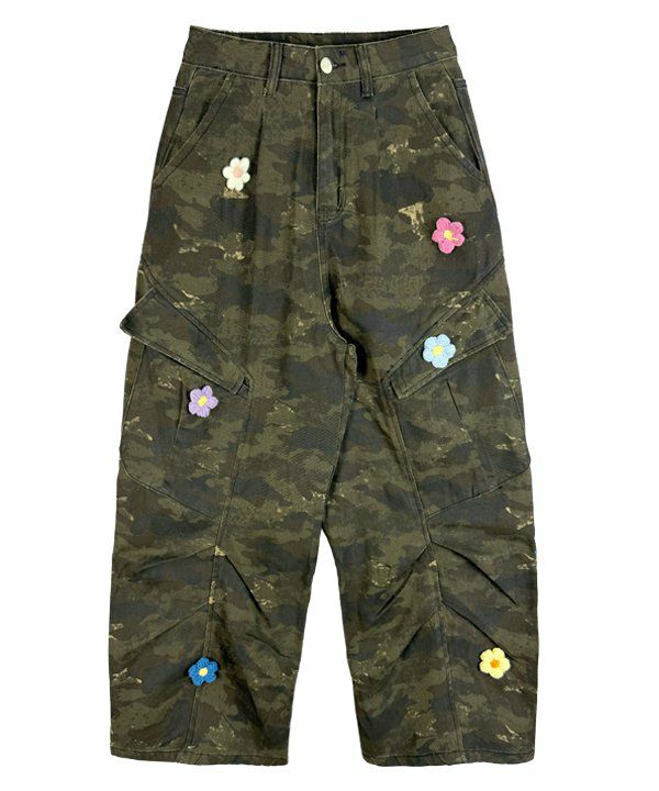 お花咲くタックカーゴPT | AS KNOW AS オンラインショップ