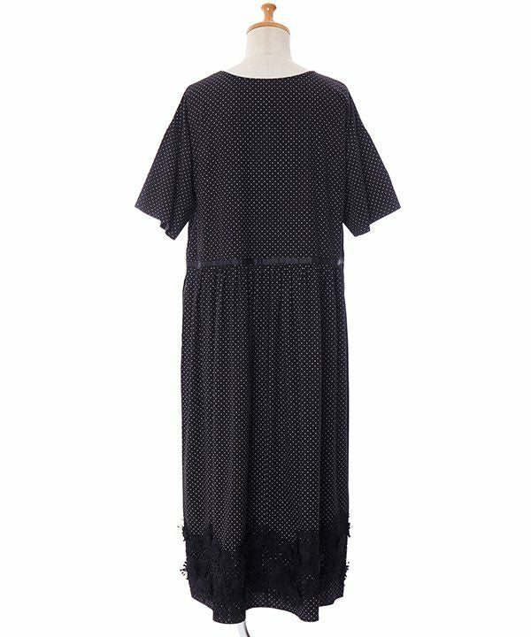 ❁⃘新品未使用❁⃘ アズノゥアズオオラカ AS KNOW AS ワンピース ブラック レースは足元に添えてOP | AS KNOW AS オンラインショップ