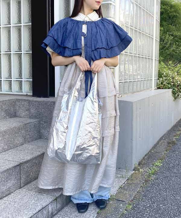 変化を堪能デニム付け衿 | AS KNOW AS オンラインショップ