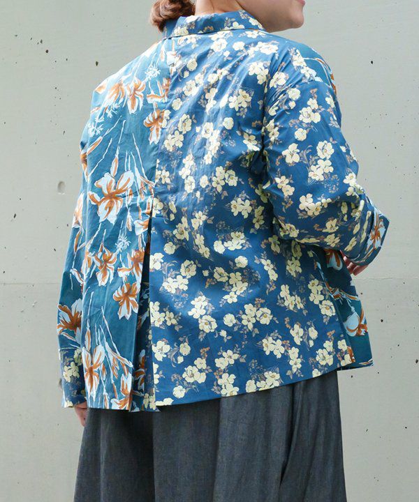 再び45花アップリケOCEANワークシャツ新品未使用品 如月千早 刺繍ワークシャツ 2026 MODEL／Lサイズ
