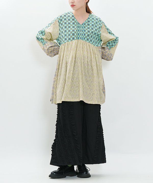 ままるんが着こなす、MADE IN INDIA - AS KNOW AS | アズノゥアズ