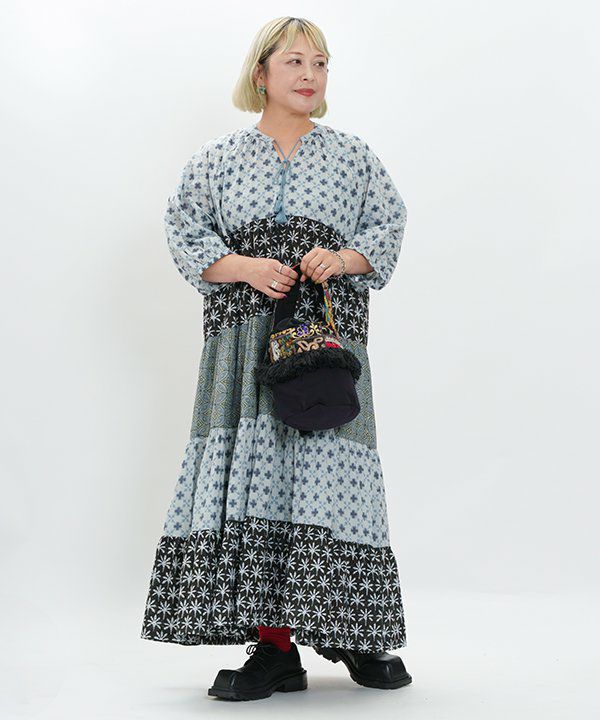 ままるんが着こなす、MADE IN INDIA - AS KNOW AS | アズノゥアズ