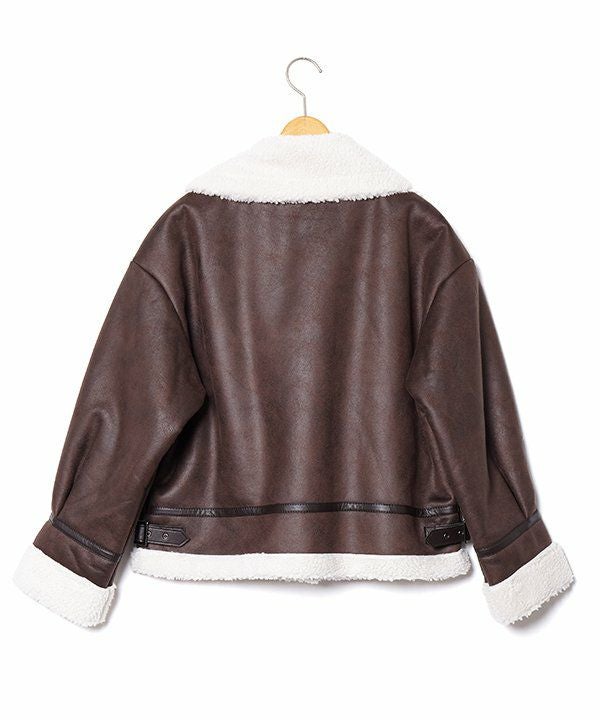 フェイクレザージャケット | AS KNOW AS オンラインショップ