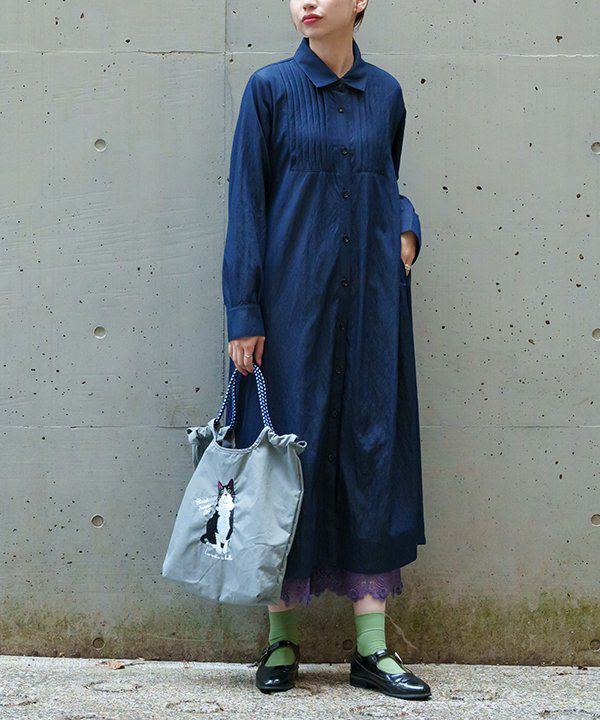 丁寧タックのSHワンピ | AS KNOW AS オンラインショップ