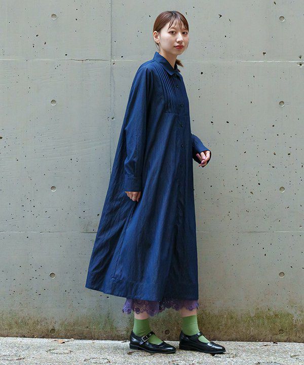 丁寧タックのSHワンピ | AS KNOW AS オンラインショップ