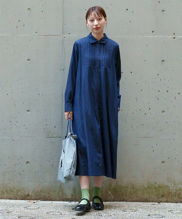 丁寧タックのSHワンピ | AS KNOW AS オンラインショップ