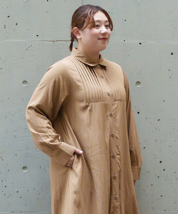 丁寧タックのSHワンピ | AS KNOW AS オンラインショップ