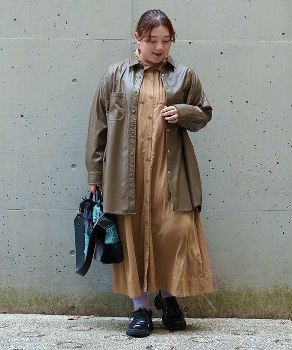 丁寧タックのSHワンピ | AS KNOW AS オンラインショップ