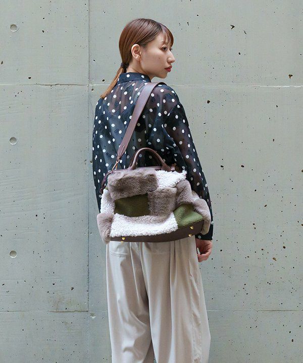 2WAYファーバッグ | AS KNOW AS オンラインショップ