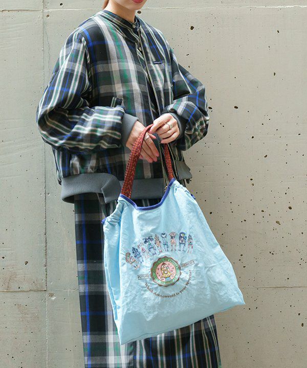 アズノロイド刺繍トート | AS KNOW AS オンラインショップ