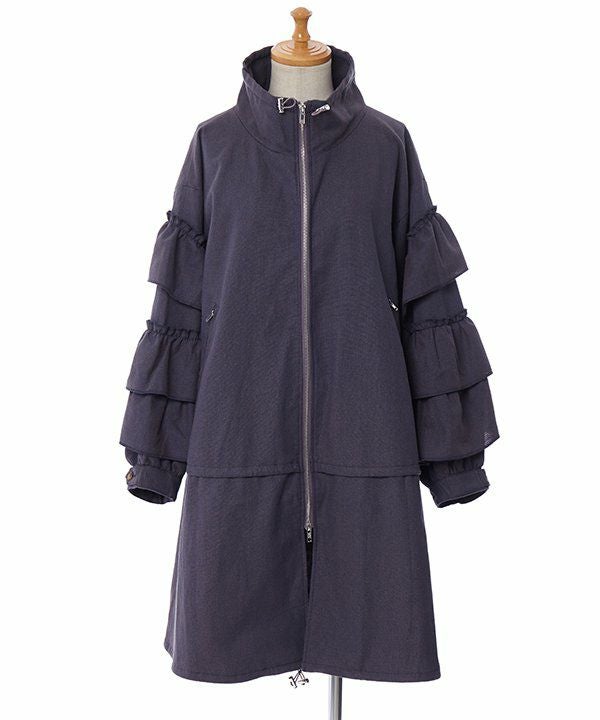 フリルフリルロングコート | AS KNOW AS オンラインショップ