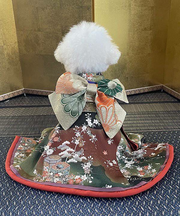 見返リ振袖ー茜青褐ー | AS KNOW AS オンラインショップ