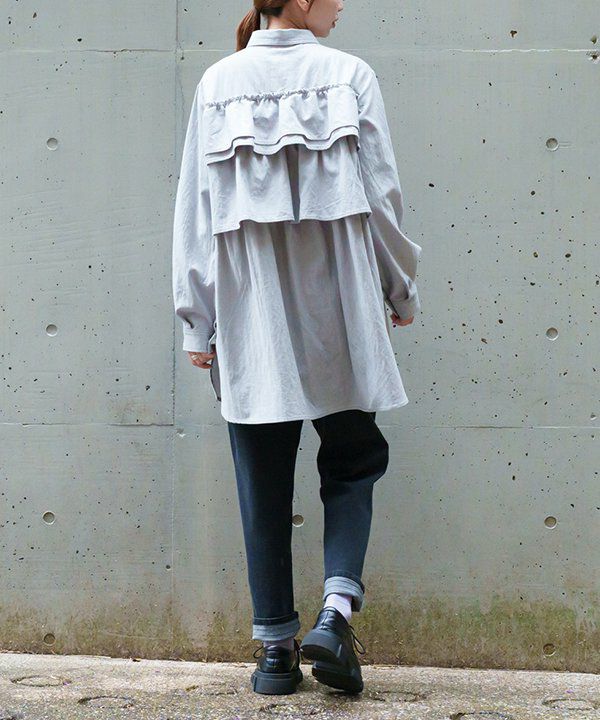 シダレフリルデニムSH | AS KNOW AS オンラインショップ