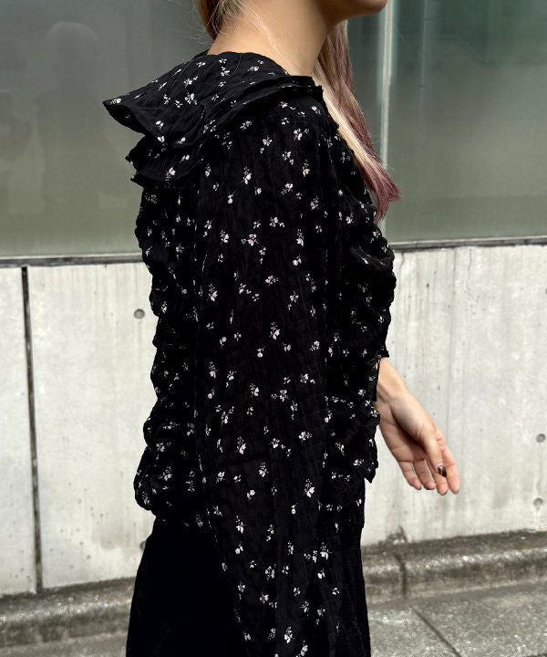 花柄フリルカラーBL | AS KNOW AS オンラインショップ