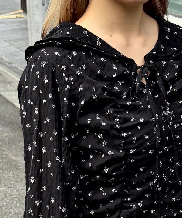 BAILA掲載❤️完売商品❤️フリルBL 花柄フリルカラーBL | AS KNOW AS オンラインショップ