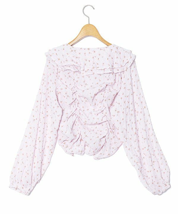 BAILA掲載❤️完売商品❤️フリルBL 花柄フリルカラーBL | AS KNOW AS オンラインショップ