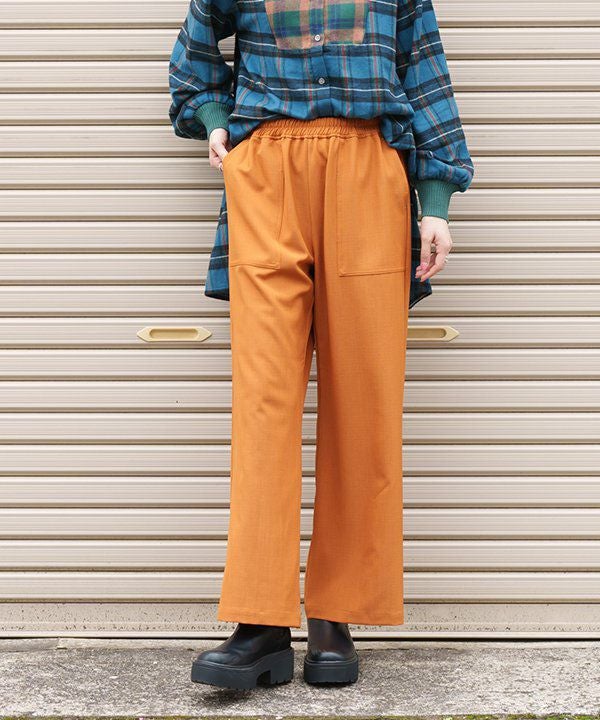 パンツ uca 変り織カチオンワイドPT | AS KNOW AS オンラインショップ