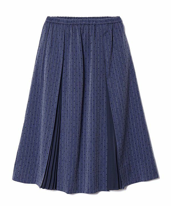 新品／as know as olaca　アズノウアズ　線に点にプリーツのスカート 線に点にプリーツのSK | AS KNOW AS オンラインショップ