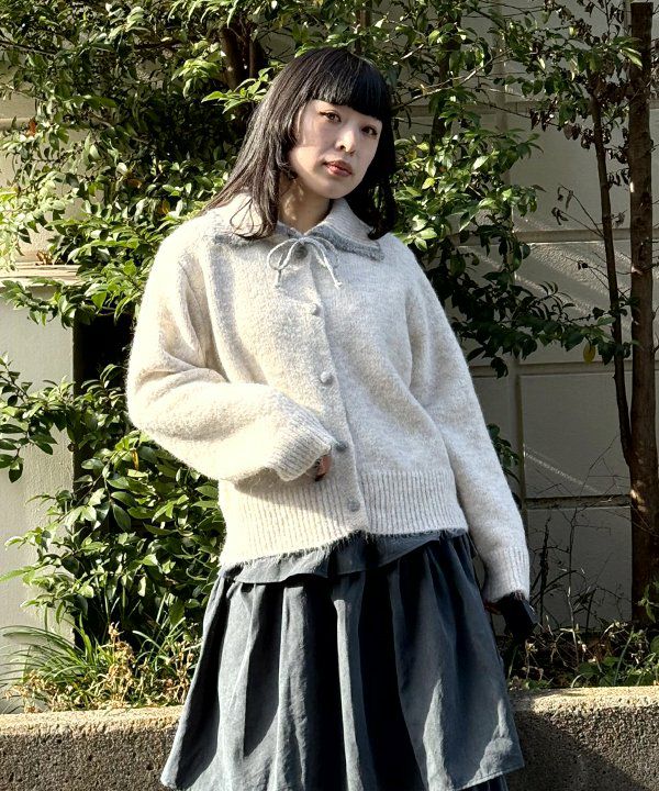 はむりぼん　UNTITLED　カーディガン GB0325/KNT03 : Hidden Valley Cardigan / ヒドゥンバレーカーディガン