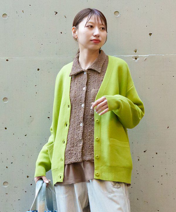 長く着られるVカーデ | AS KNOW AS オンラインショップ