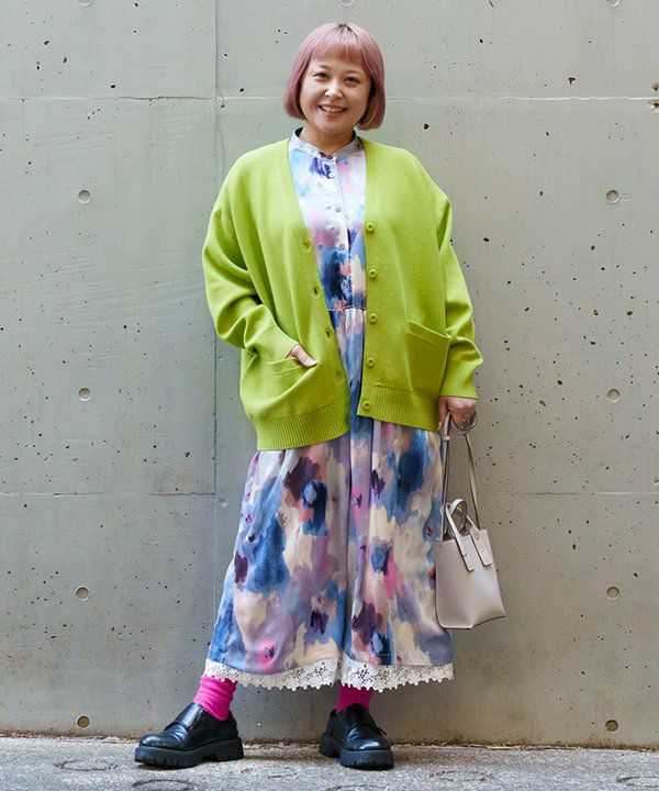 長く着られるVカーデ | AS KNOW AS オンラインショップ