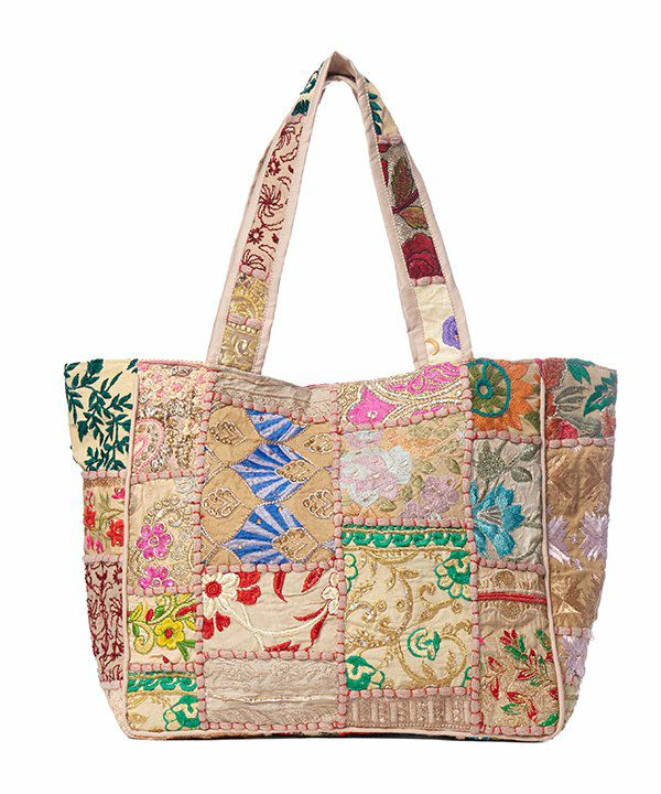 インド刺繍パッチトート | AS KNOW AS オンラインショップ