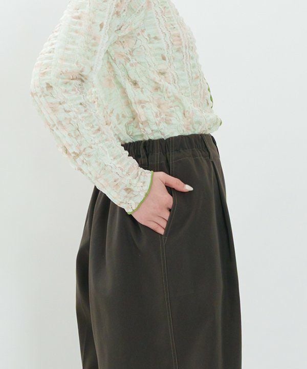 ダーツダーツパンツ | AS KNOW AS オンラインショップ