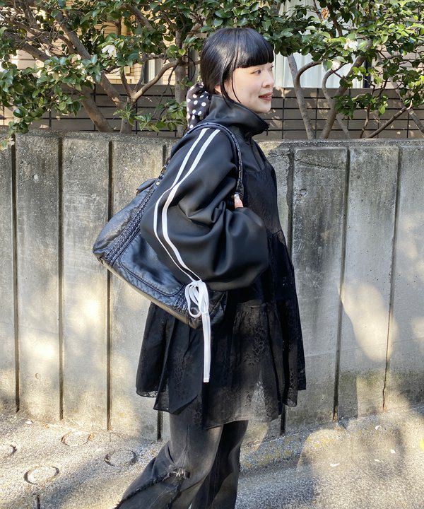 アキラナカ AKIRA NAKA ジャガードキャミソール 38 紺 ネイビー AKIRANAKA ONLINE STORE | AKIRANAKA ONLINESTORE