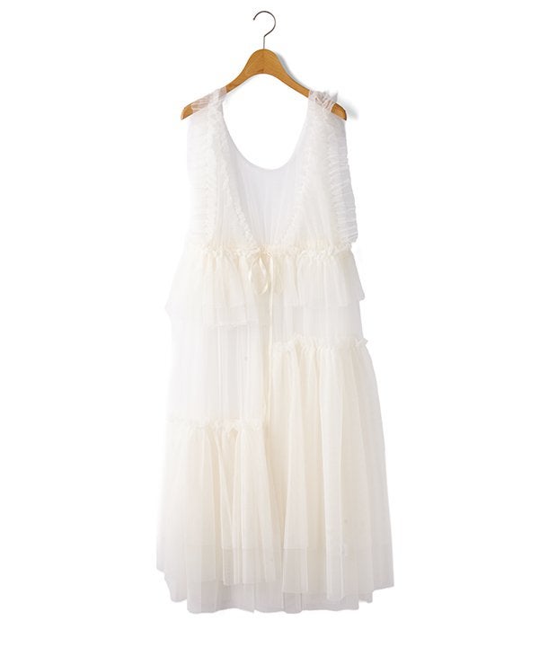 重なりまくりチュールOP | AS KNOW AS オンラインショップ